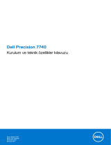 Dell Precision 7740 El kitabı