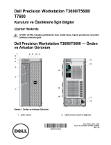 Dell Precision T3600 Hızlı başlangıç ​​Kılavuzu