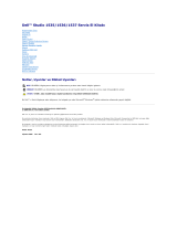 Dell Studio 1537 Kullanım kılavuzu