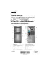 Dell Vostro 220s Hızlı başlangıç ​​Kılavuzu