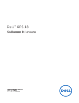 Dell XPS 18 1820 Kullanici rehberi