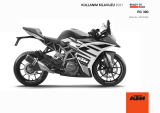 KTM RC 390 2021 El kitabı