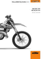 KTM 150 EXC TPI 2021 El kitabı