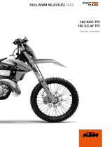 KTM 150 EXC TPI 2022 El kitabı