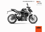 KTM 200 Duke 2021 El kitabı