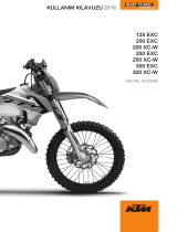 KTM 300 EXC 2016 El kitabı