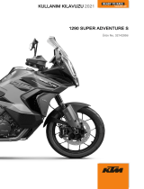 KTM 1290 Super Adventure S 2021 El kitabı