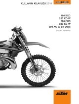 KTM 300 EXC 2018 El kitabı