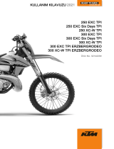 KTM 250 XC-W TPI 2021 El kitabı