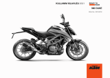 KTM 390 Duke 2021 El kitabı