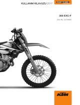 KTM 350 EXC-F Six Days 2017 El kitabı