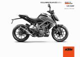 KTM 125 Duke 2021 El kitabı