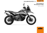 KTM 790 Adventure R Rally 2020 El kitabı