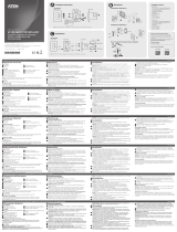 ATEN VE1901AEUT DisplayPort HDBaseT-Lite Transmitter Hızlı başlangıç ​​Kılavuzu