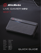 Avermedia Live Gamer MINI GC311 Kullanım kılavuzu