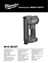 Milwaukee M12 BCST Cable Stapler Kullanım kılavuzu