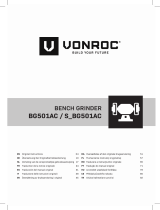 Vonroc BG501AC Bench Grinder Kullanma talimatları