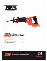 Ferm RSM1022 20V Cordless Reciprocating Saw Kullanım kılavuzu