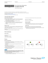 Endres+Hauser KA Ceraphant PTC31B Short Instruction