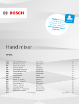 Bosch MFQ36445/02 Kullanma talimatları