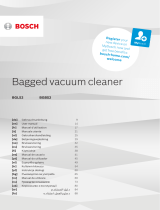 Bosch BGLS2 Bagged Vacuum Cleaner Kullanım kılavuzu