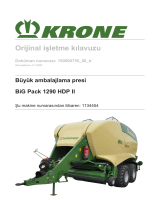 Krone BA BiG Pack 1290 HDP II Kullanma talimatları