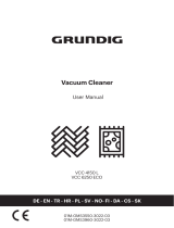 Grundig VCC 4150 L Vacuum Cleaner Kullanım kılavuzu