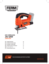Ferm JSM1039 20V Cordless Jig Saw Kullanım kılavuzu