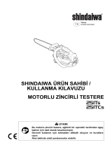 Shindaiwa 251TCS Kullanım kılavuzu