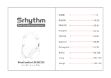 Srhythm NC25 NiceComfort 25 Foldable Lightweight ANC Headphones Kullanım kılavuzu
