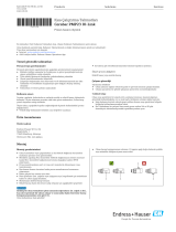 Endres+Hauser KA Cerabar PMP23 IO-Link Short Instruction