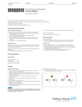 Endres+Hauser KA Cerabar PMP23 Short Instruction