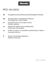 Miele PFD 104 SCVi XXL Kullanma talimatları