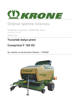 Krone BA Comprima F 155 XC (RP701-21) Kullanma talimatları