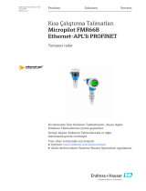 Endres+Hauser KA Micropilot FMR66B PROFINET Short Instruction