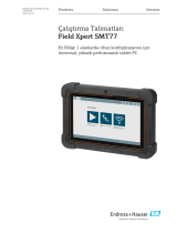Endres+Hauser BA Field Xpert SMT77 Kullanma talimatları