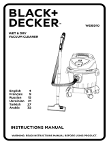 BLACK+DECKER WDBD10 Kullanım kılavuzu