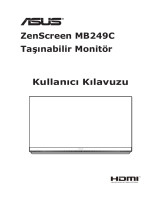 Asus ZenScreen MB249C Kullanici rehberi