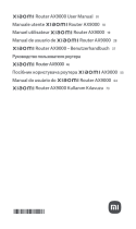 Xiaomi Mi Router AX9000 WiFi6 Enhanced Edition Kullanım kılavuzu