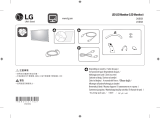 LG 24UD58 LED LCD Monitor Kullanici rehberi