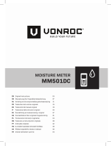 Vonroc MM501DC Moisture Meter Kullanım kılavuzu