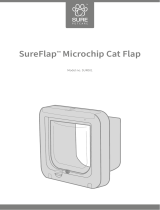 SURE petcare SUR001 SureFlap Microchip Cat Flap Kullanici rehberi