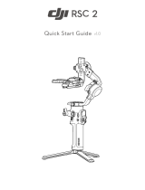 dji RSC 2 Gimbal Stabilizer Kullanici rehberi