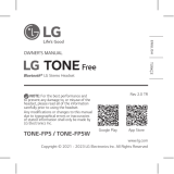 LG TONE-FP5 El kitabı