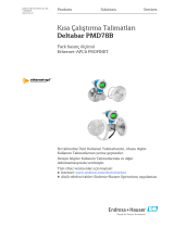 Endres+Hauser Deltabar PMD78B Short Instruction