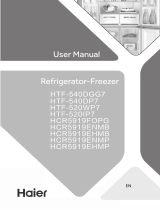 Haier HCR5919FOPG(UK) Kullanım kılavuzu