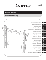 Hama 00096099 TV Wall Bracket Kullanım kılavuzu