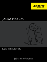 Jabra PRO 925 Dual Connectivity Kullanım kılavuzu