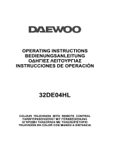 Daewoo 32DE04HL 32 Inch HD Ready LED Kullanım kılavuzu