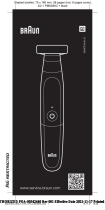 Braun XT5 One Tool Shave Trim Style Face Kullanım kılavuzu